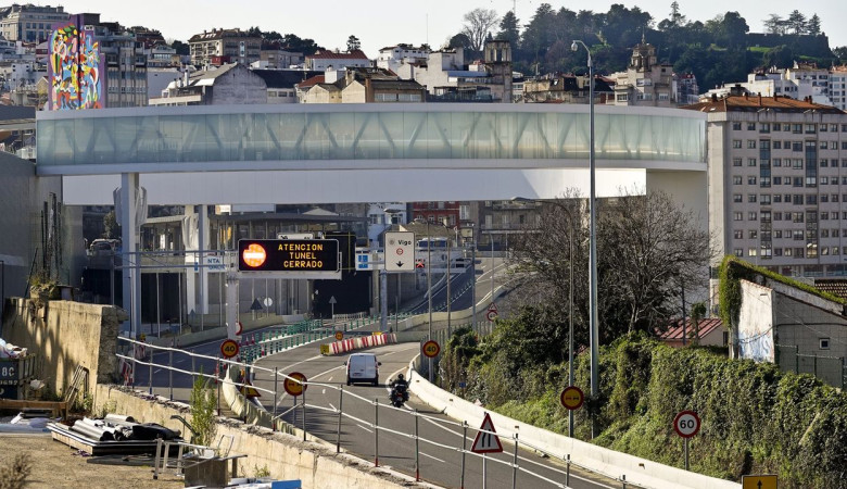 El ascesor Halo en el Vialia de Vigo