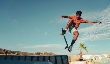 Donde es el Marisquiño 2025: competición de skateboard.